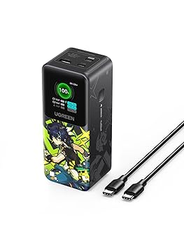 【新品未開封】UGREEN 原神　キィニチ　モバイルバッテリー UGREEN Nexode モバイルバッテリー 130W 20000mAh 原神モデル